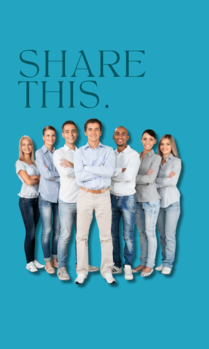 Share this - Group of people